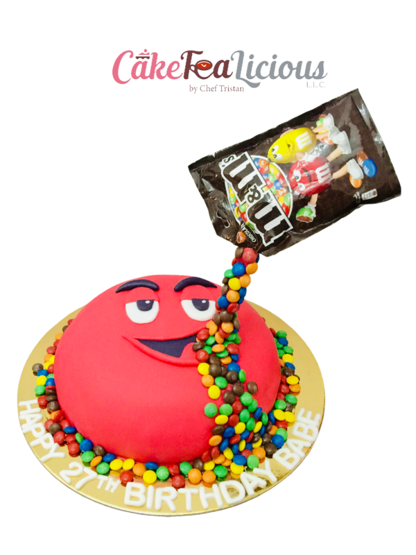 M &amp; M’s Cake
