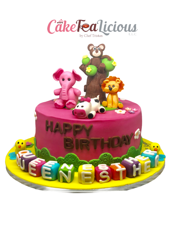 Jungle Girl Cake