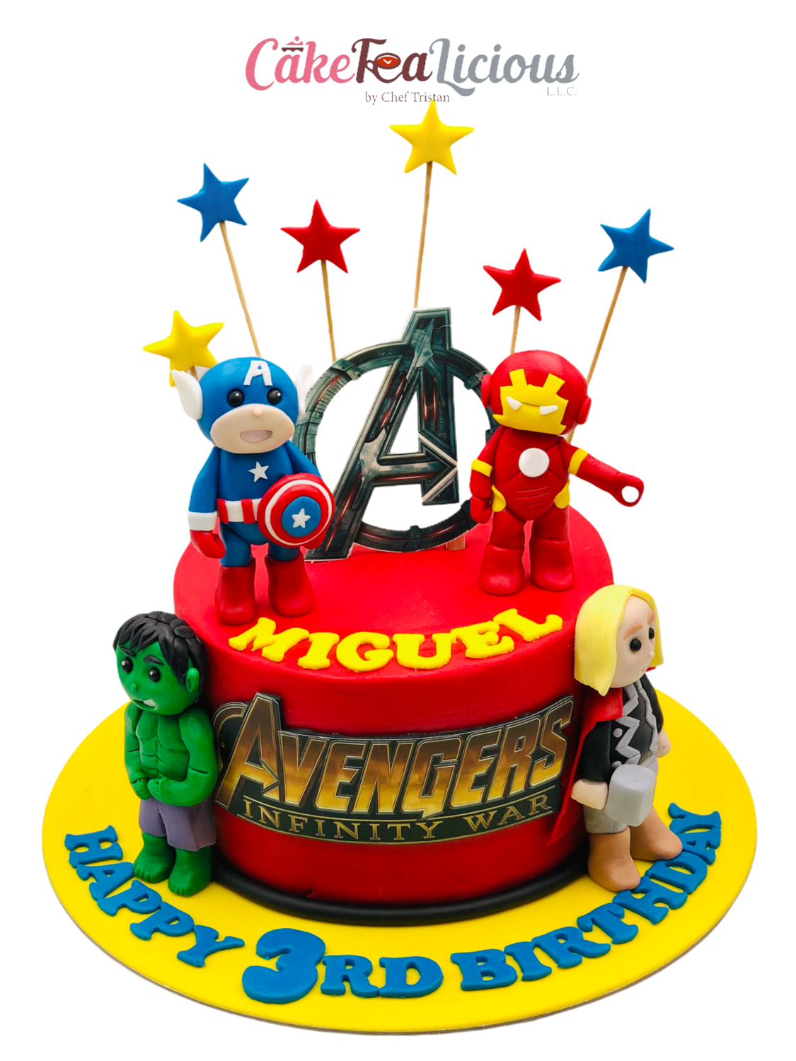Avengers Cake