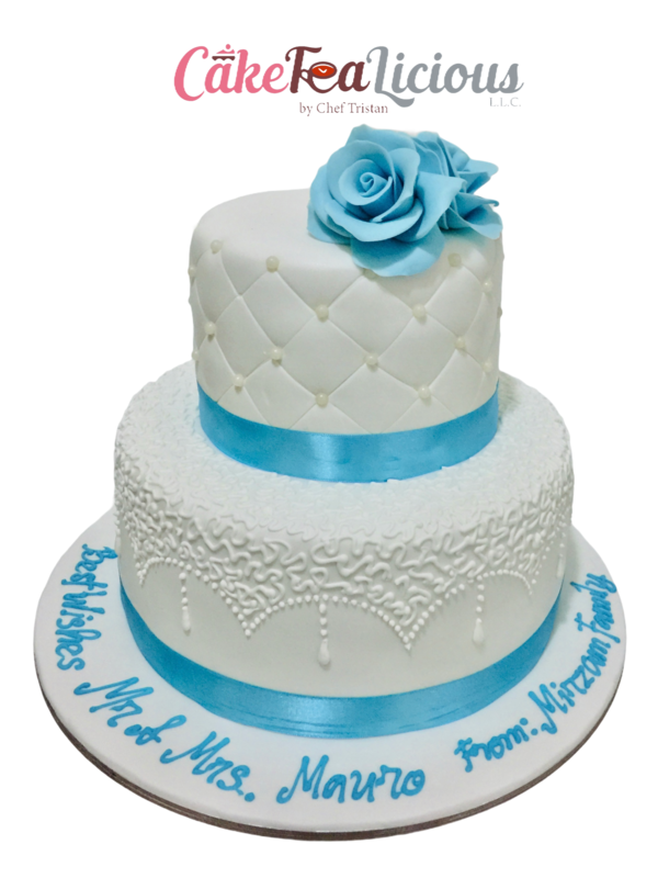 White Wedding Cake