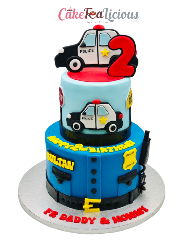Police Car Cake