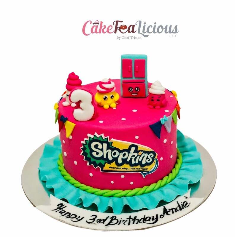 Shopkins Cake