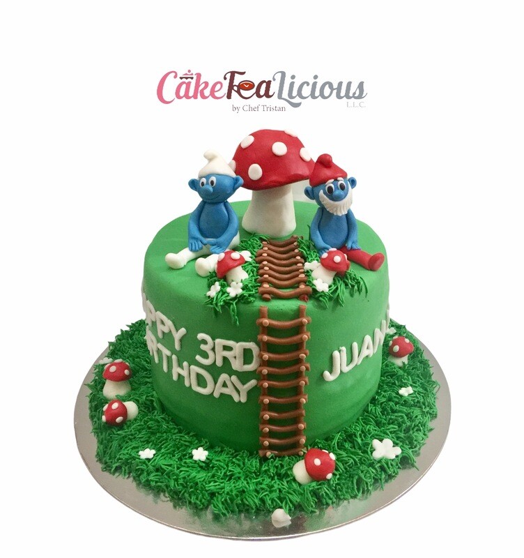 Smurf Cake