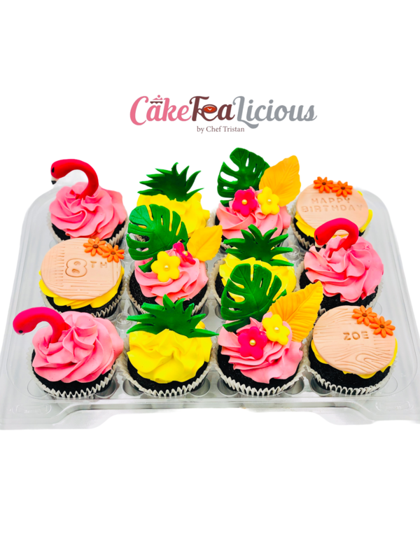 Flamingo Cupcakes