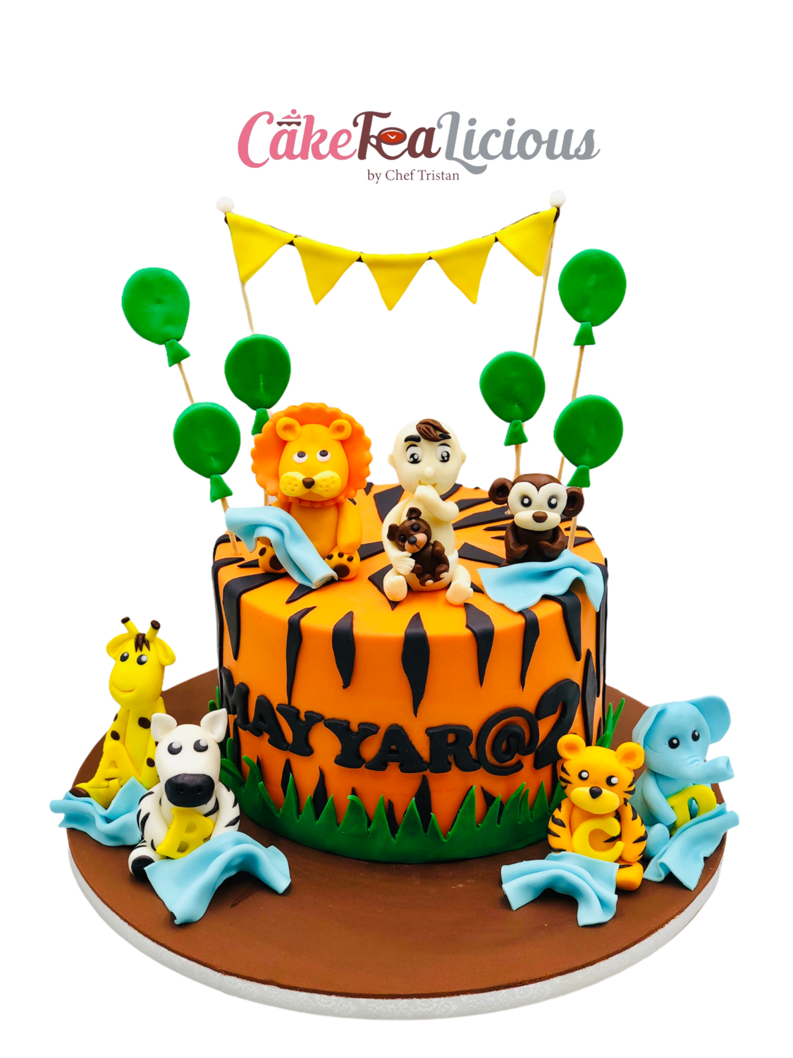 Jungle Baby Cake