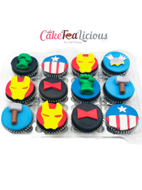 Avengers Cupcakes