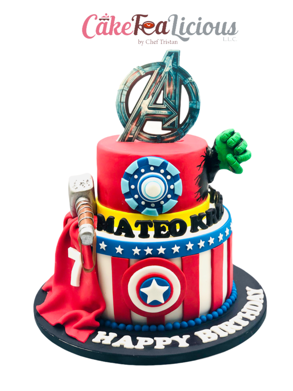 Avengers Cake
