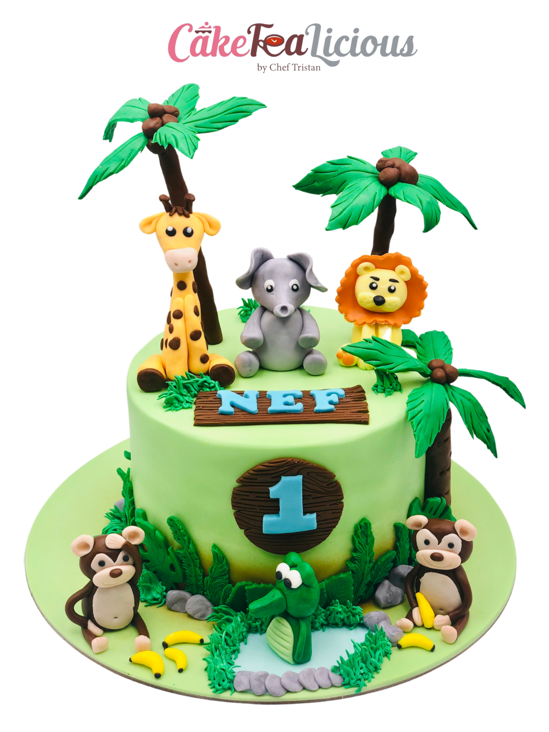 Jungle Safari Cake