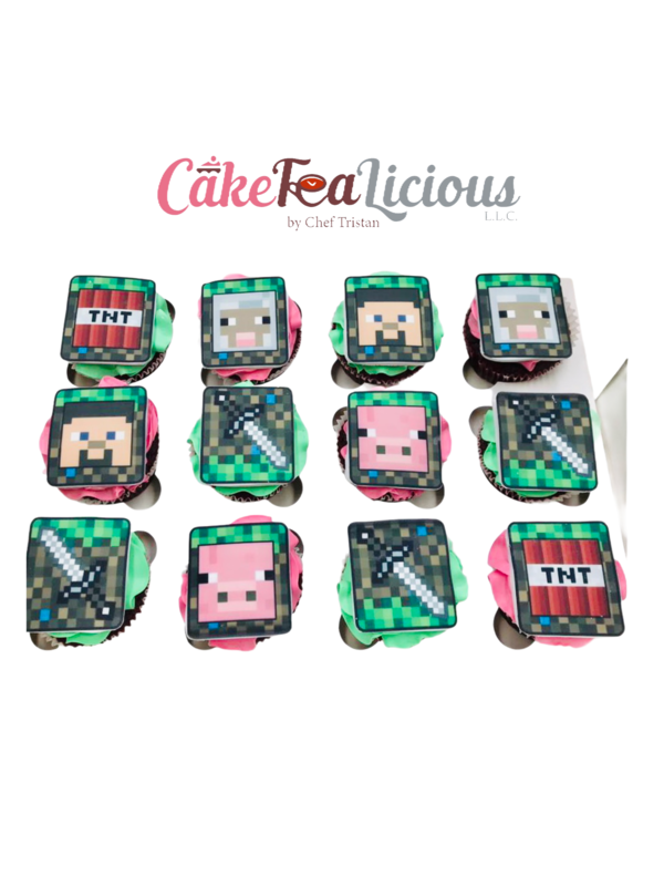 Minecraft Cupcakes
