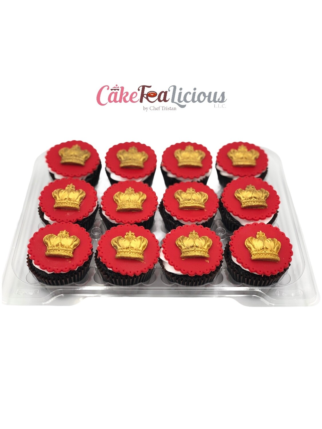 Prince Crown Cupcakes