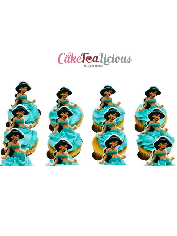 Princess Jasmine Cupcakes