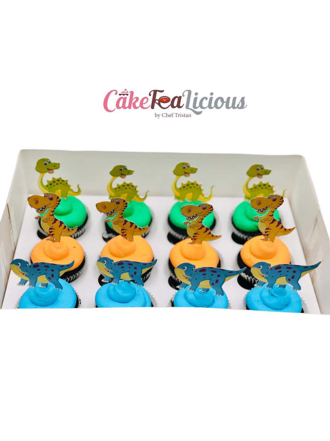 Dinosaur cupcakes