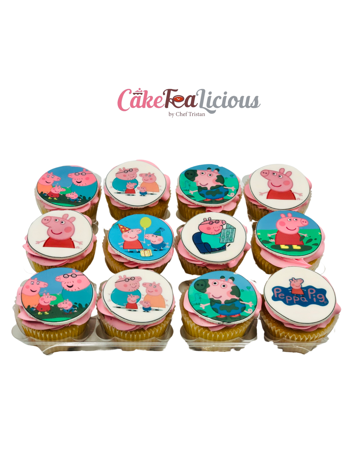 Peppa Pig Cupcakes