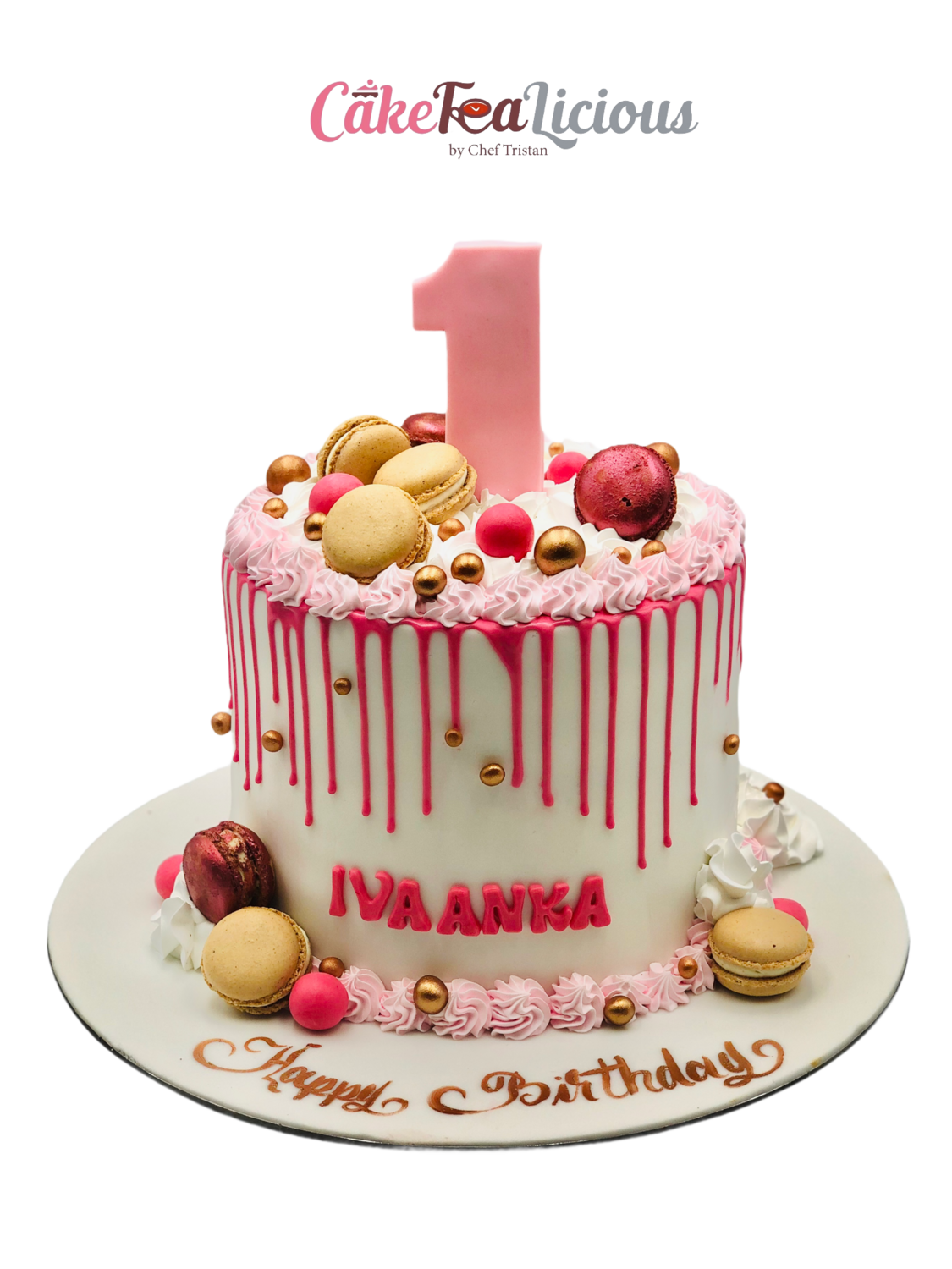 One Drip Cake