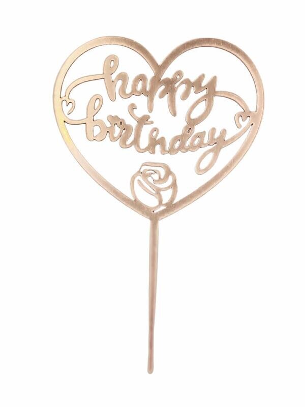 Birthday Cake Topper #005