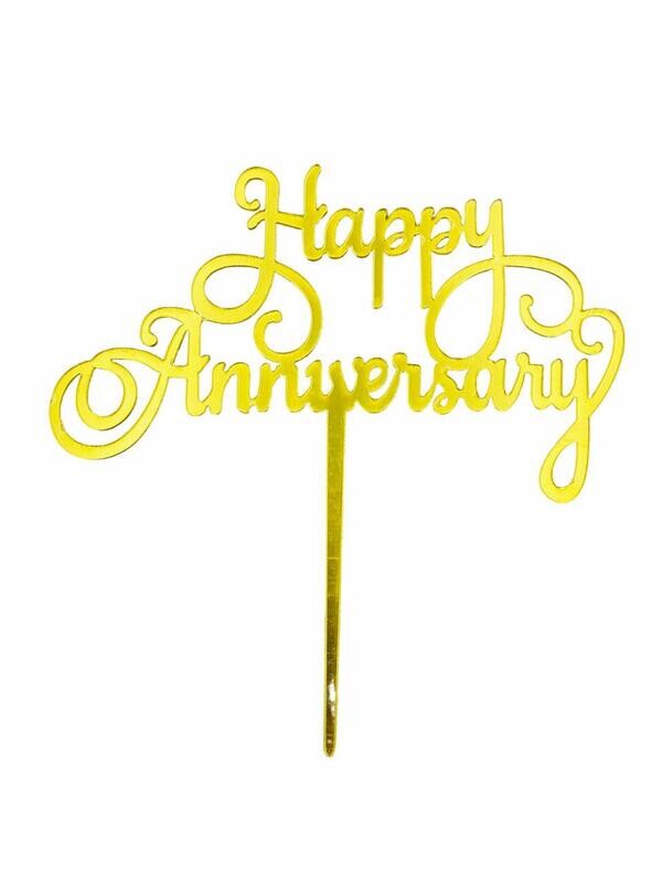 Anniversary Cake Topper #002
