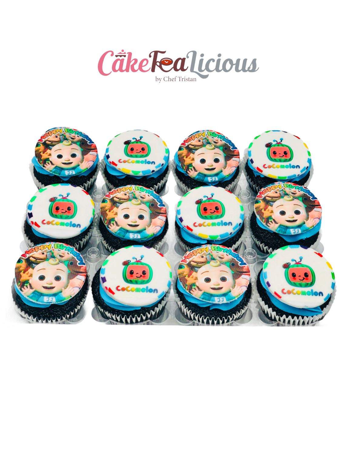 Cocomelon Cupcakes