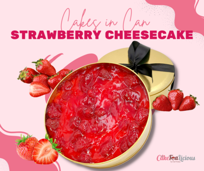 Strawberry Cheesecake in Can