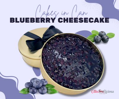 Blueberry Cheesecake in Can