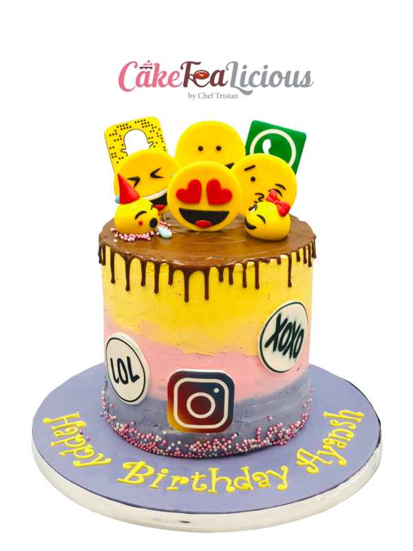 Emoji Cake