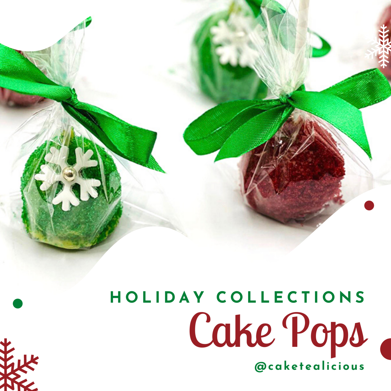 Christmas Edition Cake Pops
