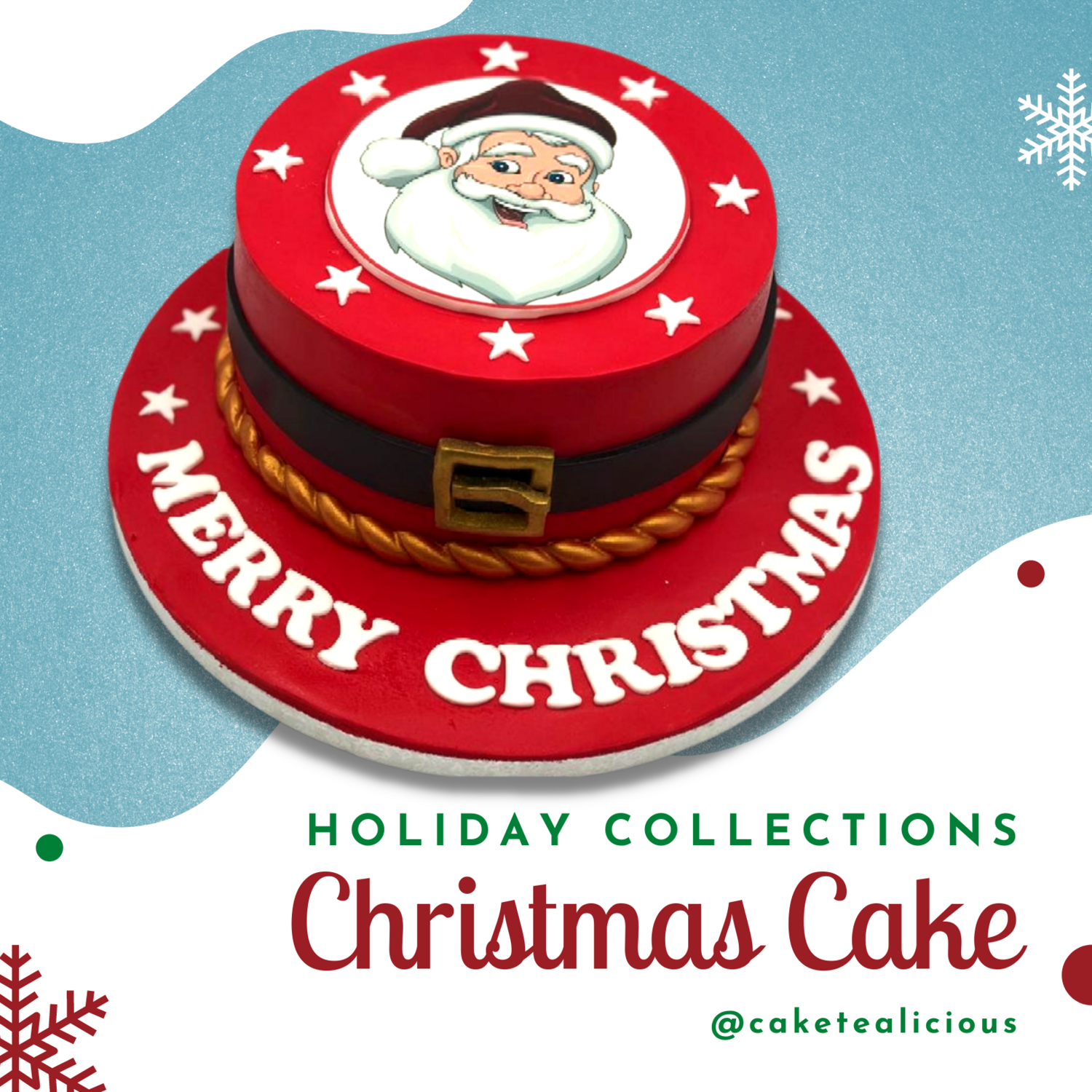 Christmas Santa Cake