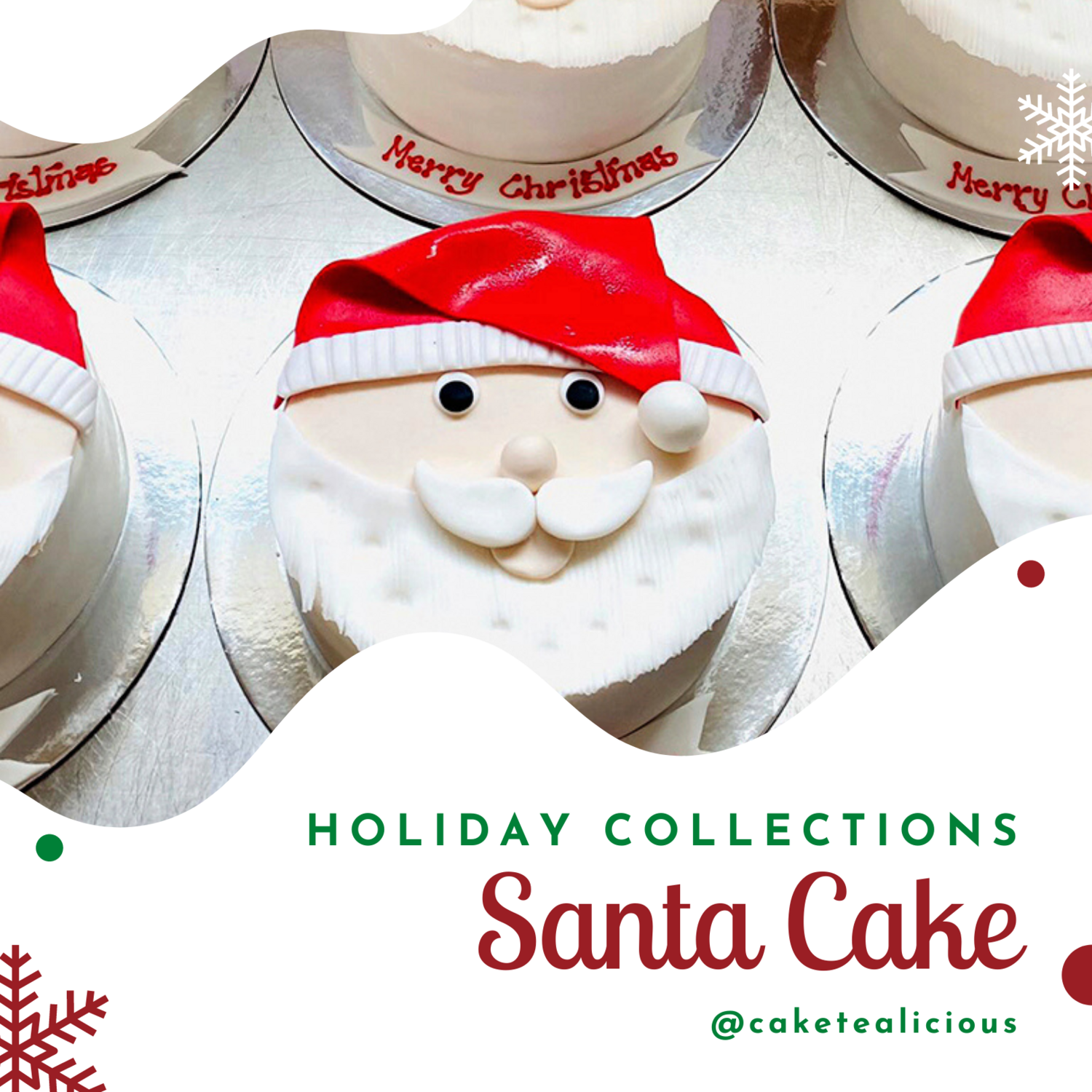 Christmas Edition Santa Cake