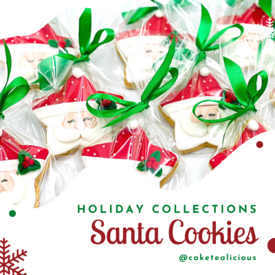 Christmas Edition Santa Cookies