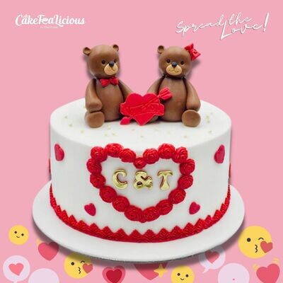 Valentines Love Cake