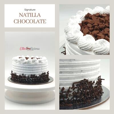 Natilla Chocolate Cake