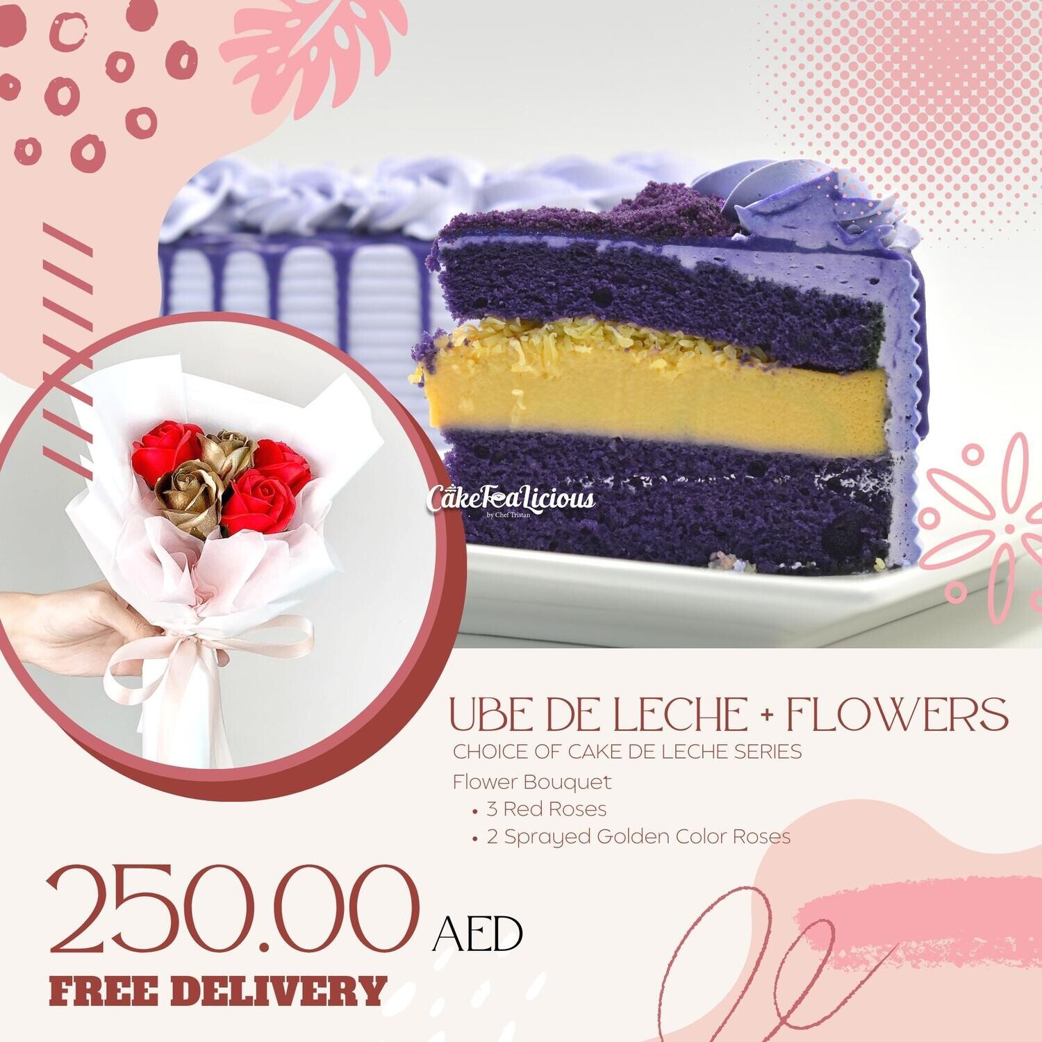 250 aed Cake+Flower Package