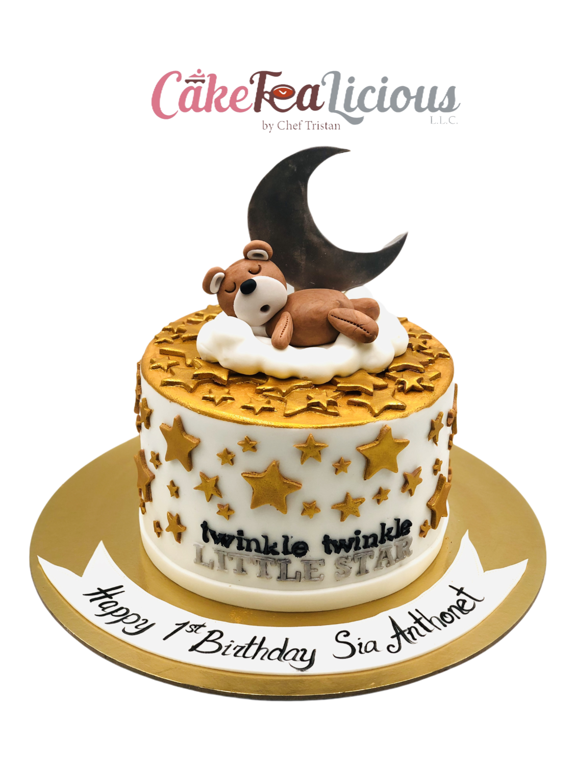 Sleeping Bear - Twinkle Star Cake