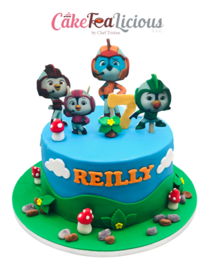 Superhero Cake