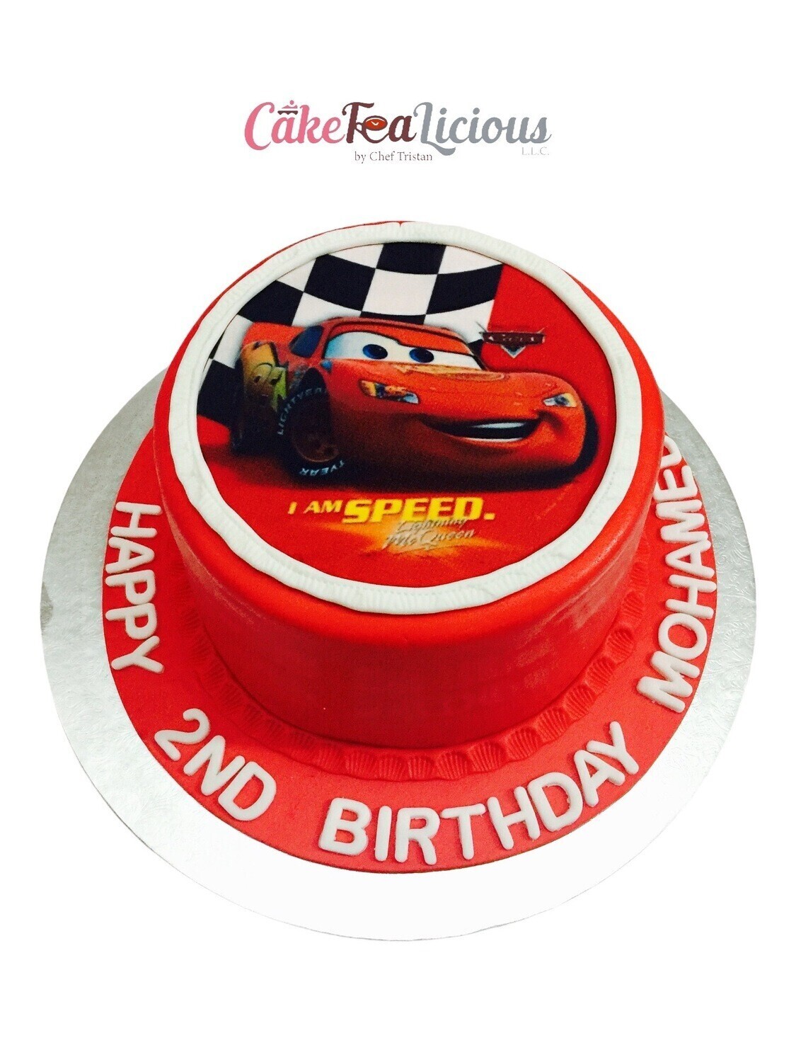 Cars Photo Cake