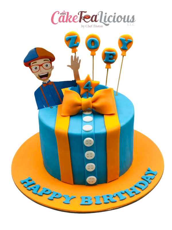 Blippi Cake