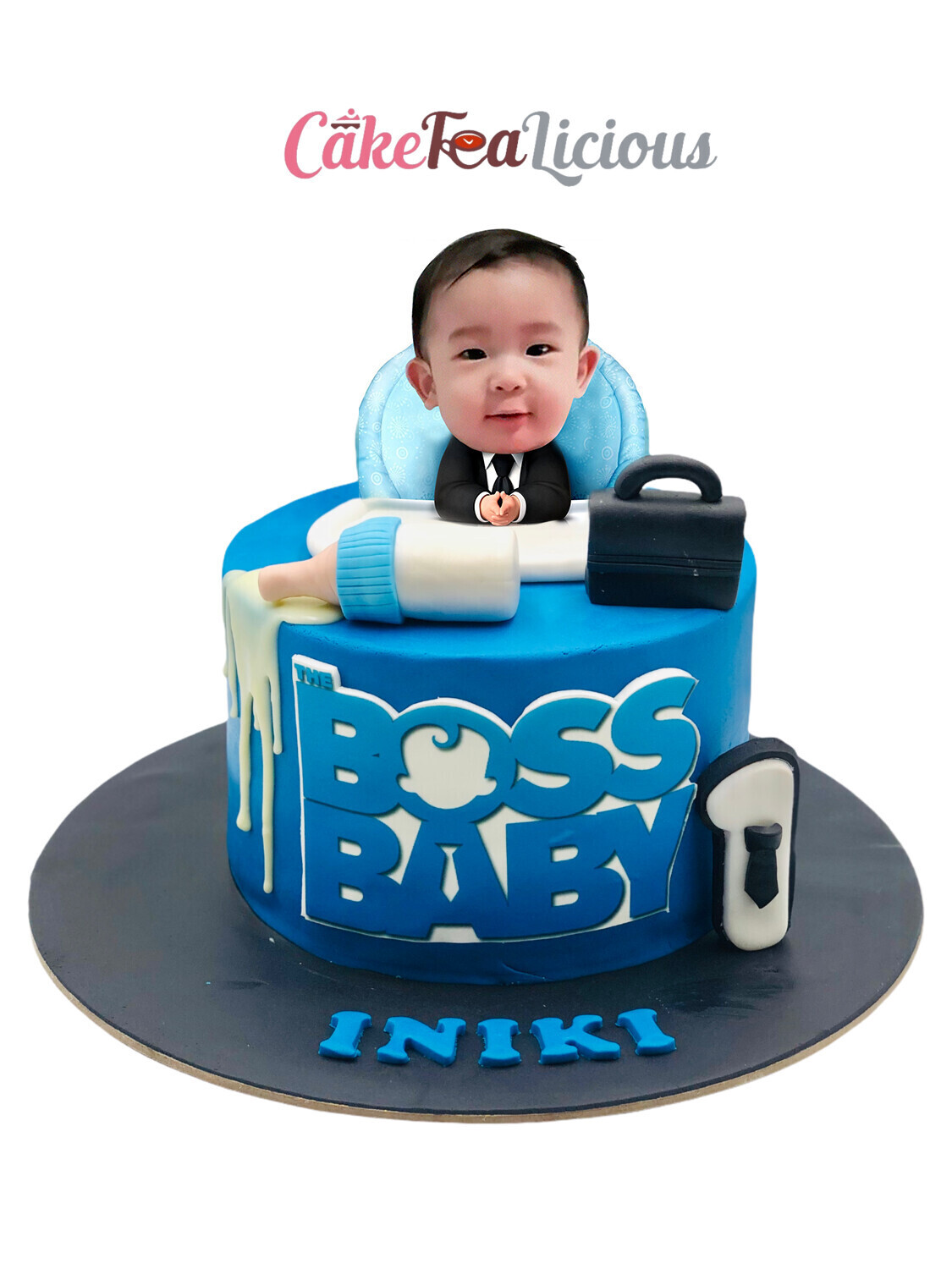 Baby Boss Photo Cake
