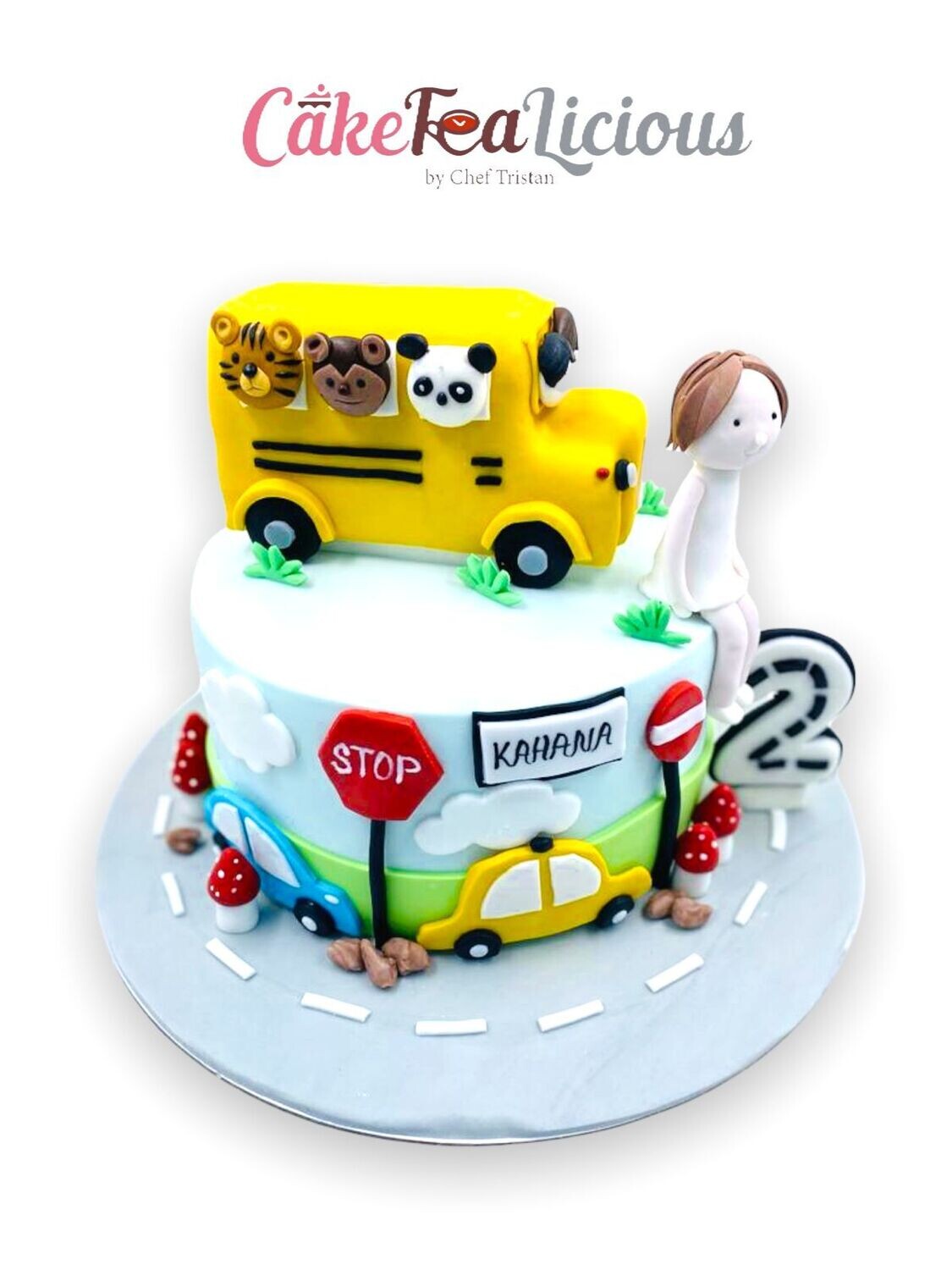 Bus Transport Cake
