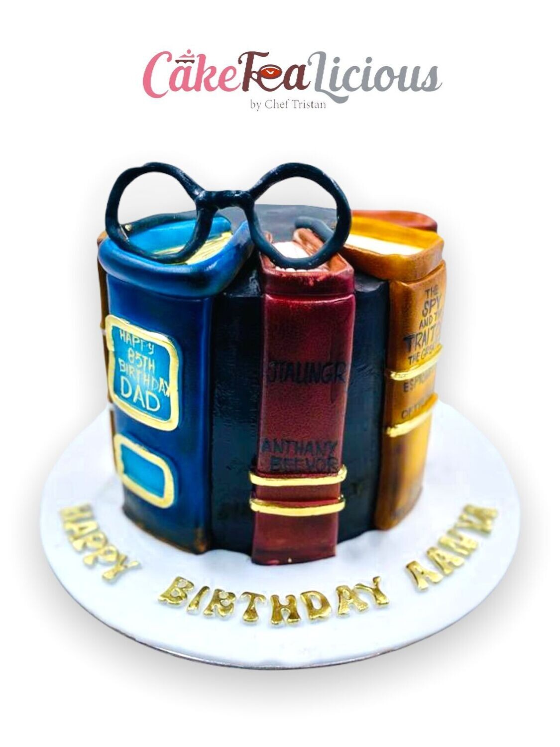 Harry Potter Books Cake