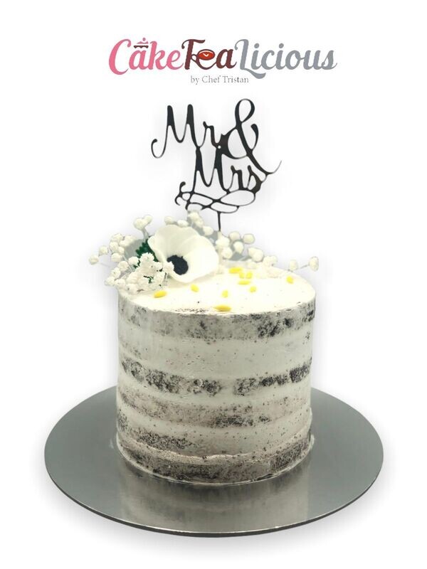 Naked Wedding Cake