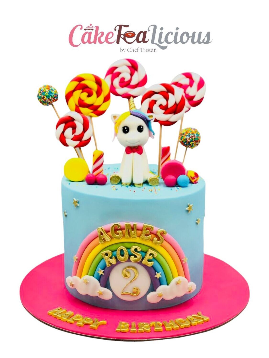 Unicorn Cake - Candyland