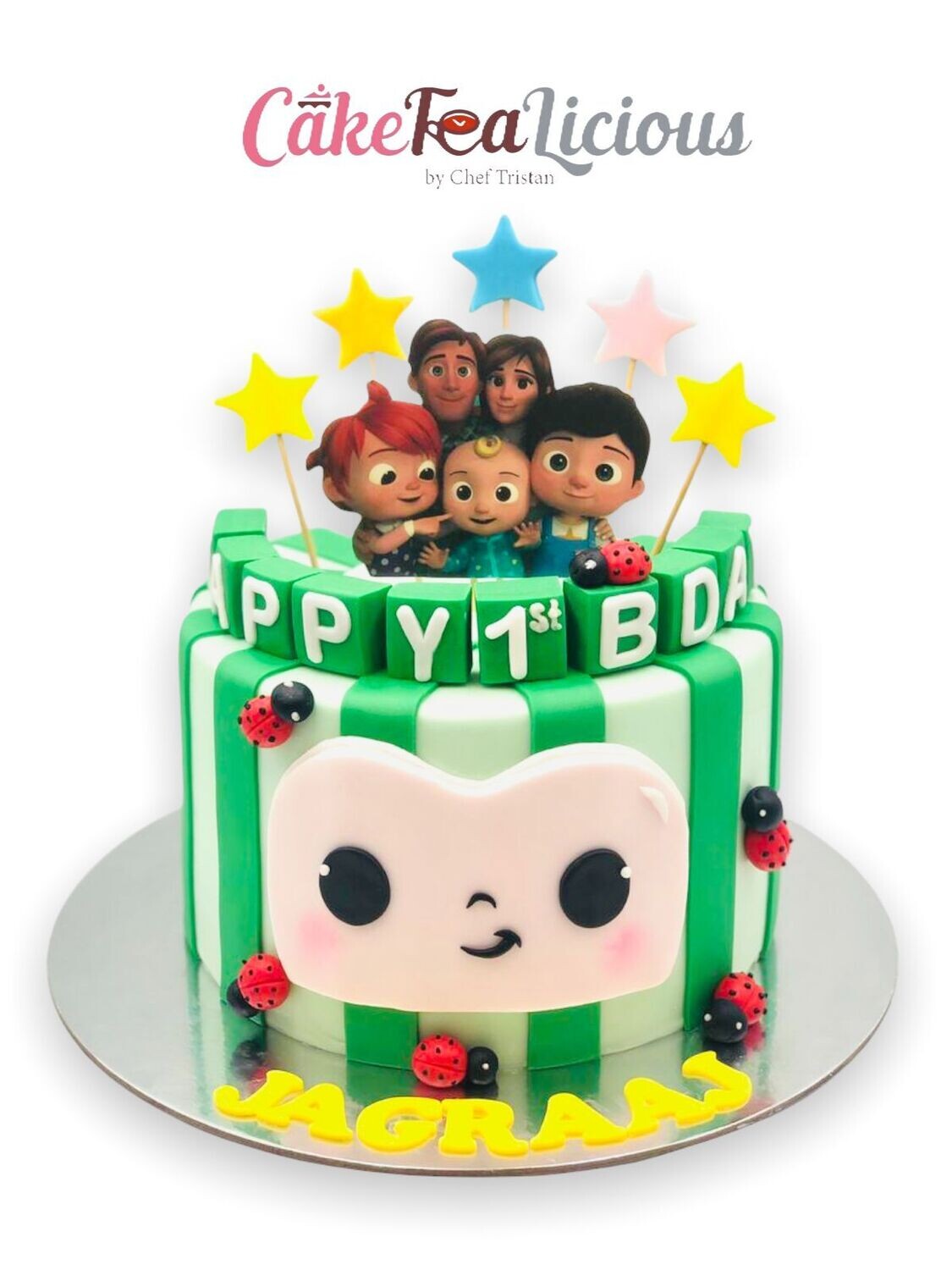 Cocomelon Family Cake