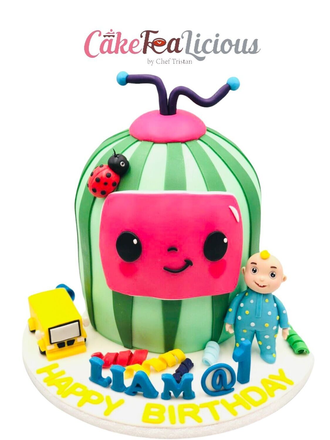 Cocomelon 3D Cake