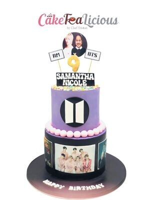 BTS 2 Layer Cake