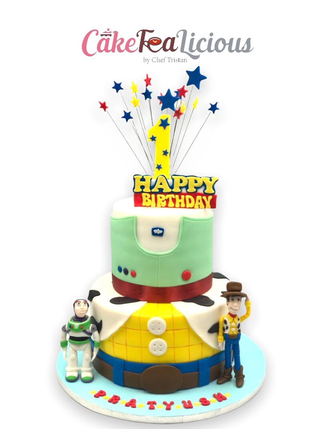 Toy Story Woody & Buzz Cake