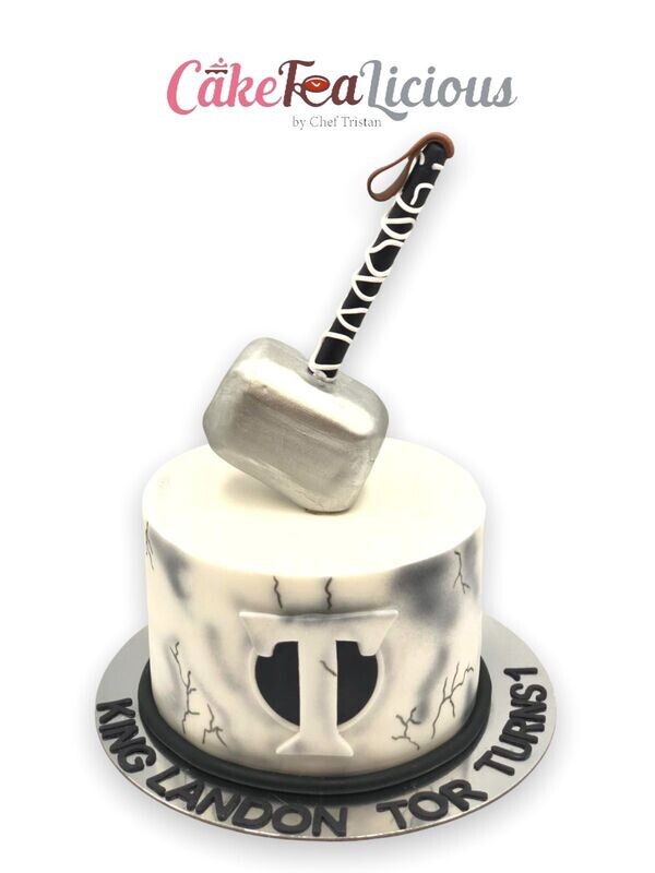 Thor's Hammer Cake Marvel