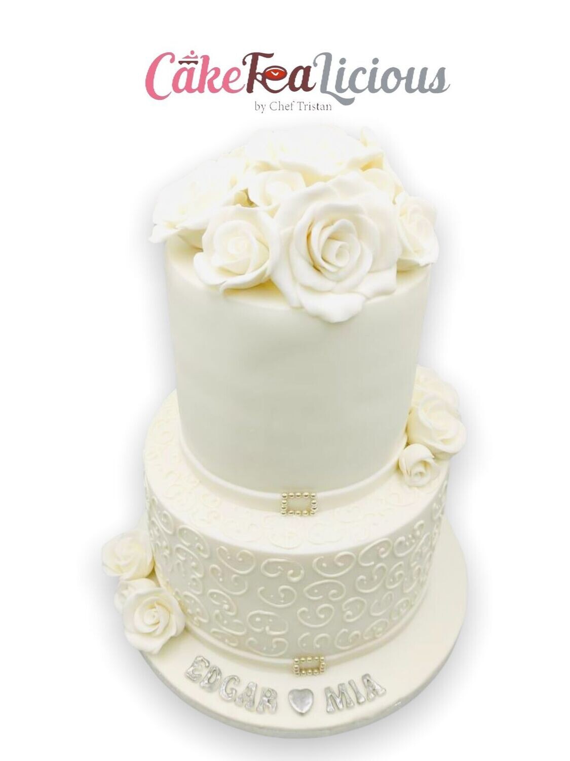 White Wedding Cake