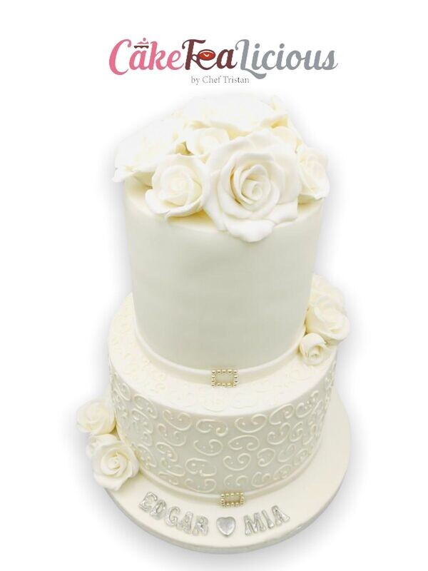 White Wedding Cake