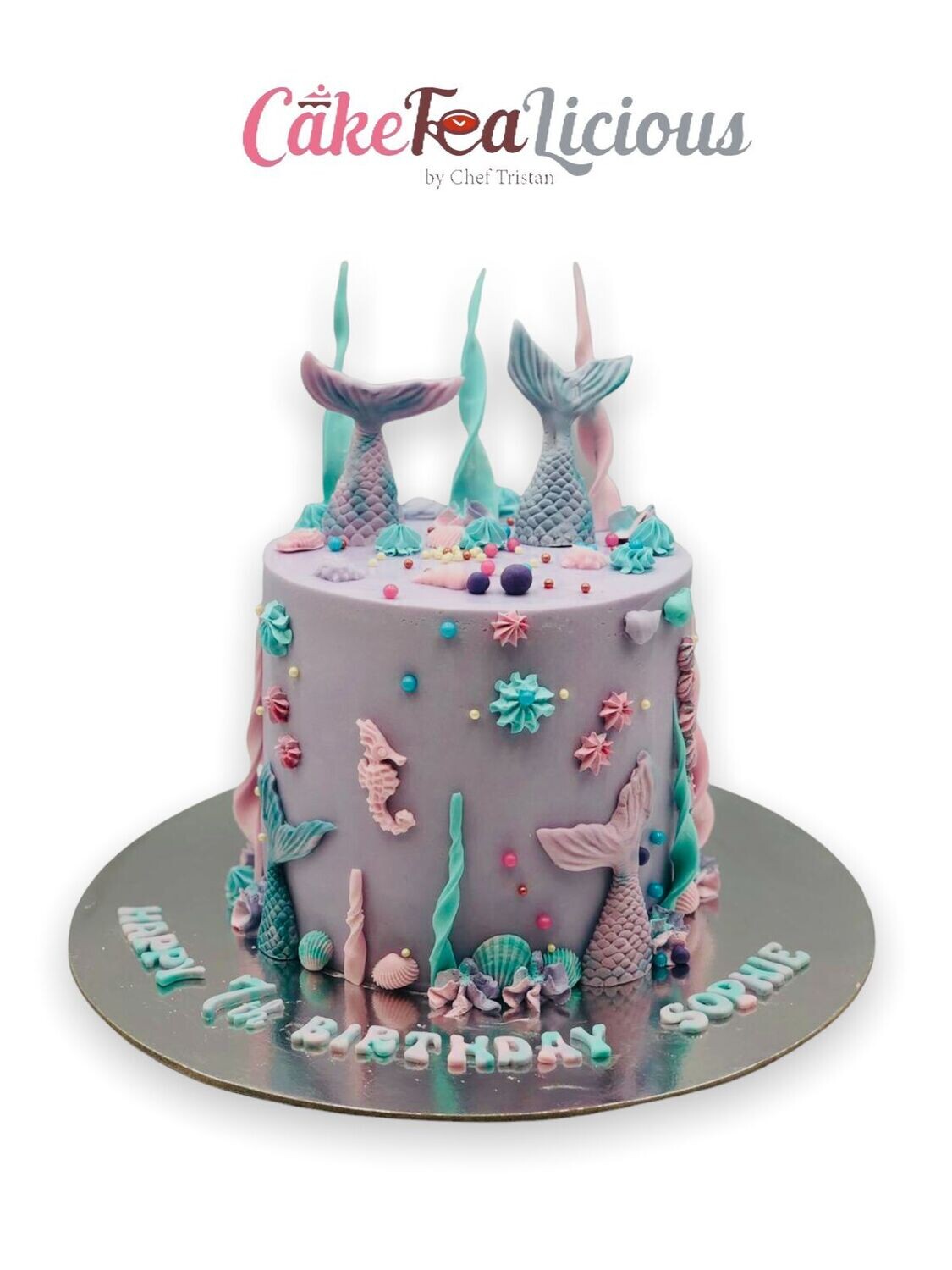 Mermaid Tails Cake