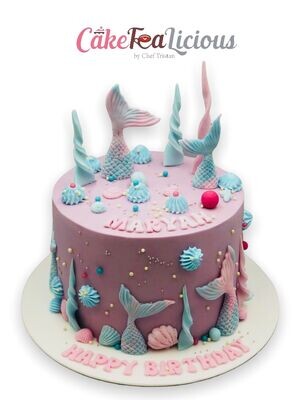 Mermaid Tails Cake