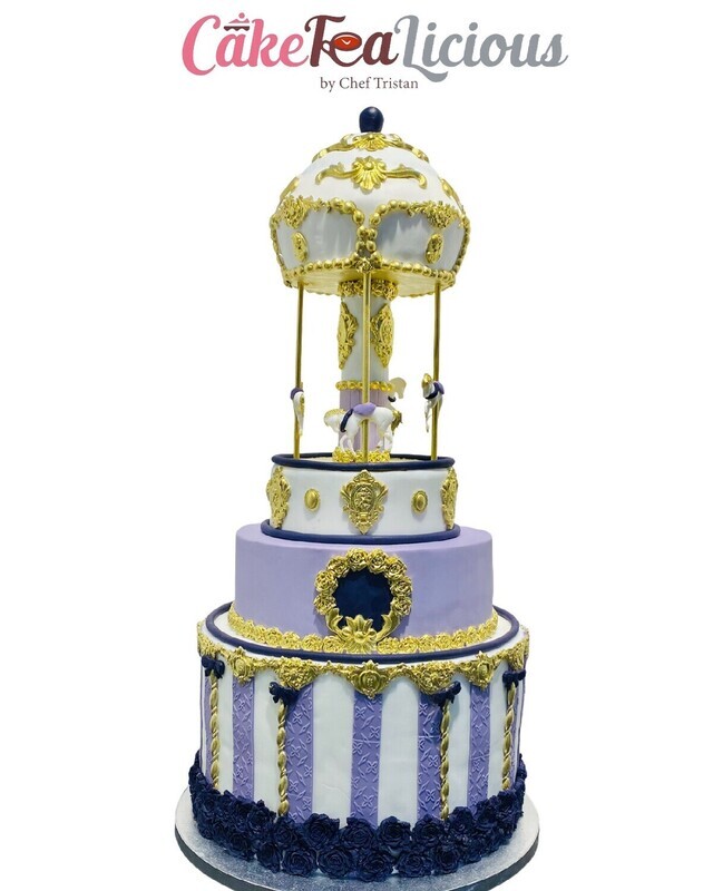 Carousel Cake